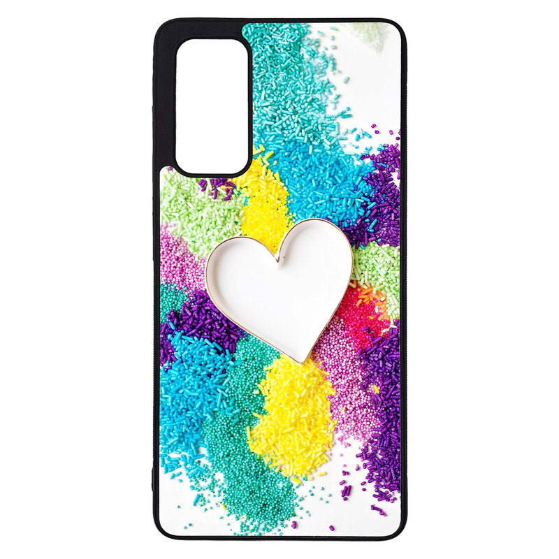 کاور طرح قلبی کد G-149 مناسب برای گوشی موبایل سامسونگ Galaxy S20 FE