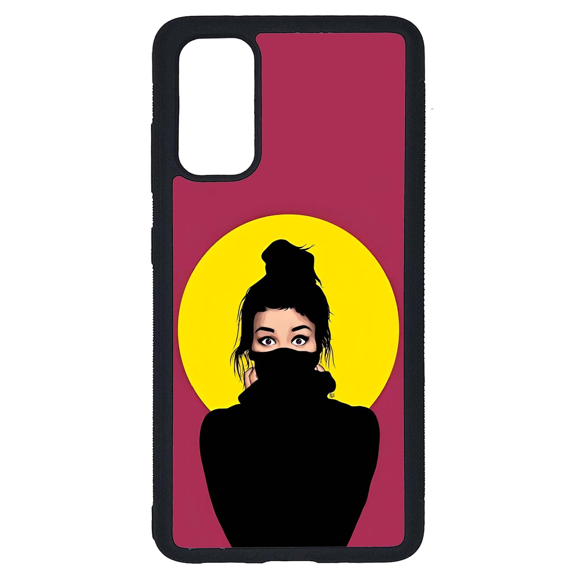 کاور طرح دختر کد G-053 مناسب برای گوشی موبایل سامسونگ Galaxy S20