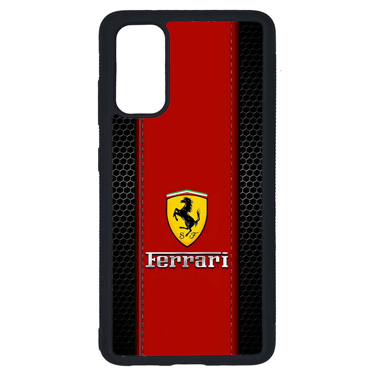 کاور طرح فراری Ferrari کد G-169 مناسب برای گوشی موبایل سامسونگ Galaxy S20
