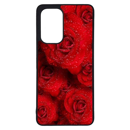 کاور طرح گل رز کد G-012 مناسب برای گوشی موبایل سامسونگ Galaxy A53 / A53 5G