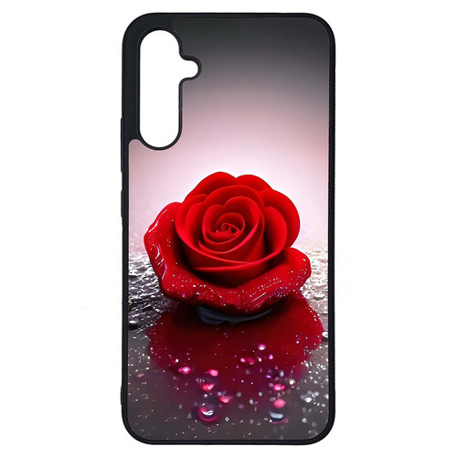 کاور طرح گل رز کد G-024 مناسب برای گوشی موبایل سامسونگ Galaxy A34 / A34 5G