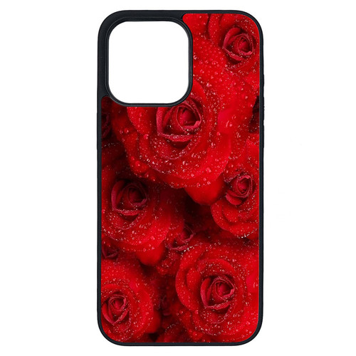 کاور طرح گل رز کد G-012 مناسب برای گوشی موبایل اپل iPhone 15 Pro Max