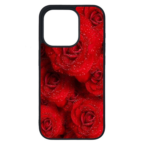 کاور طرح گل رز کد G-012 مناسب برای گوشی موبایل اپل iPhone 15 Pro