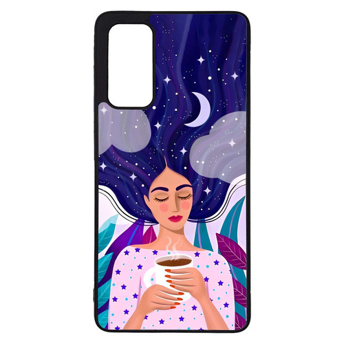 کاور طرح نقاشی دختر کد G-095 مناسب برای گوشی موبایل سامسونگ Galaxy S20 FE