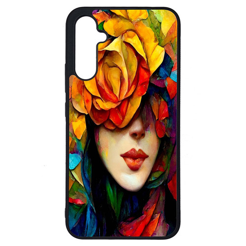کاور طرح نقاشی چهره کد G-043 مناسب برای گوشی موبایل سامسونگ Galaxy A34 / A34 5G