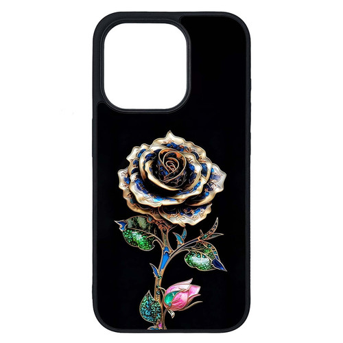 کاور طرح گل کد G-035 مناسب برای گوشی موبایل اپل iPhone 15 Pro