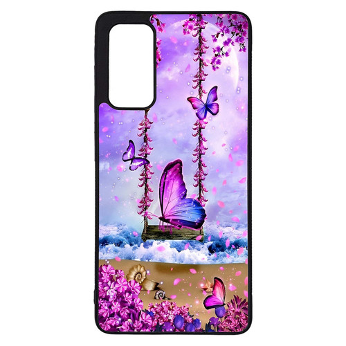 کاور طرح پروانه کد G-028 مناسب برای گوشی موبایل سامسونگ Galaxy S20 FE