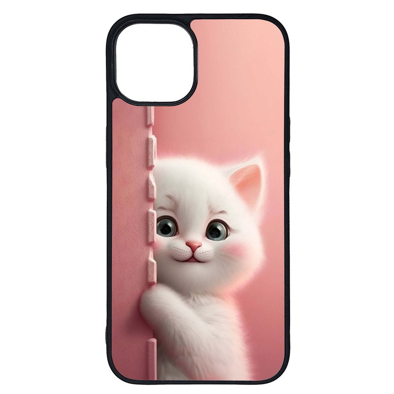 کاور طرح بچه گربه کد G-222 مناسب برای گوشی موبایل اپل iPhone 14