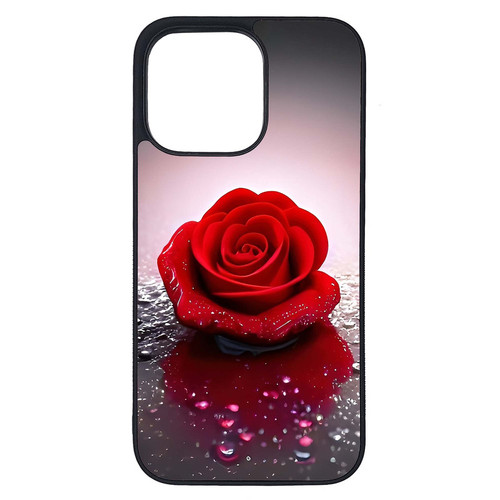 کاور طرح گل رز کد G-024 مناسب برای گوشی موبایل اپل iPhone 13 Pro