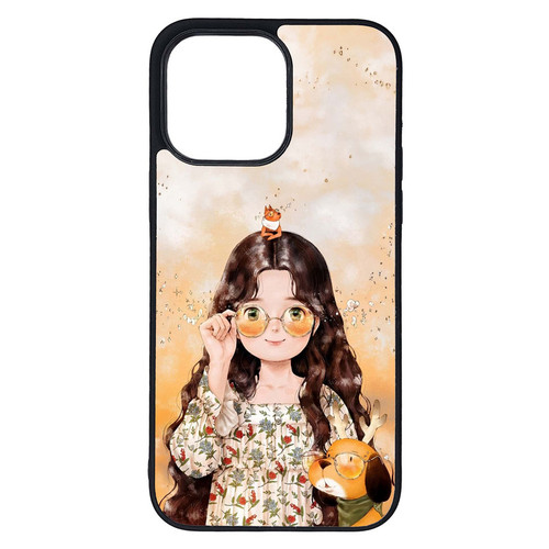 کاور طرح دختر کد G-214 مناسب برای گوشی موبایل اپل iPhone 14 Pro Max