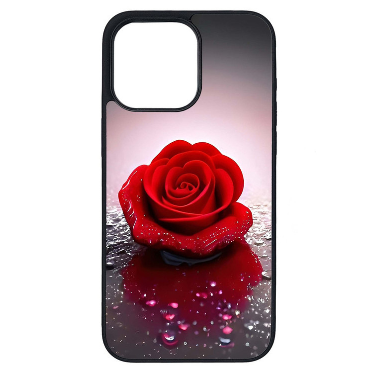 کاور طرح گل رز کد G-024 مناسب برای گوشی موبایل اپل iPhone 15 Pro Max
