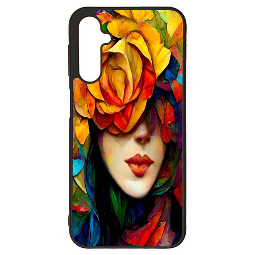 کاور طرح نقاشی چهره کد G-043 مناسب برای گوشی موبایل سامسونگ Galaxy A24