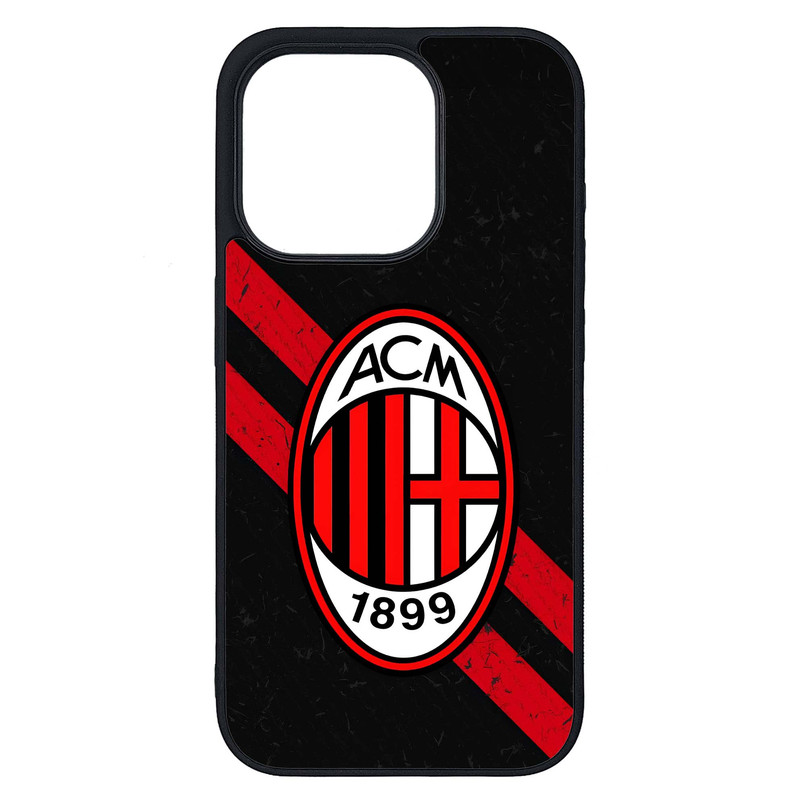 کاور طرح تیم میلان Milan کد G-195 مناسب برای گوشی موبایل اپل iPhone 15 Pro