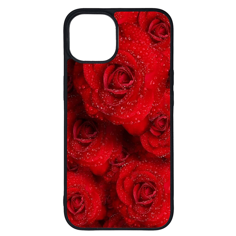 کاور طرح گل رز کد G-012 مناسب برای گوشی موبایل اپل iPhone 14