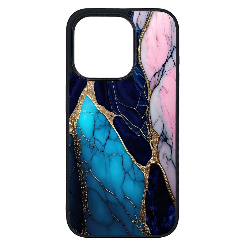 کاور طرح ماربل کد G-091 مناسب برای گوشی موبایل اپل iPhone 15 Pro