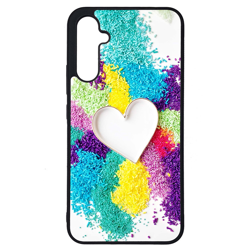 کاور طرح قلبی کد G-149 مناسب برای گوشی موبایل سامسونگ Galaxy A34 / A34 5G