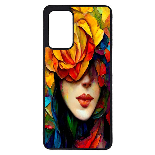 کاور طرح نقاشی چهره کد G-043 مناسب برای گوشی موبایل سامسونگ Galaxy A72 / A72 5G