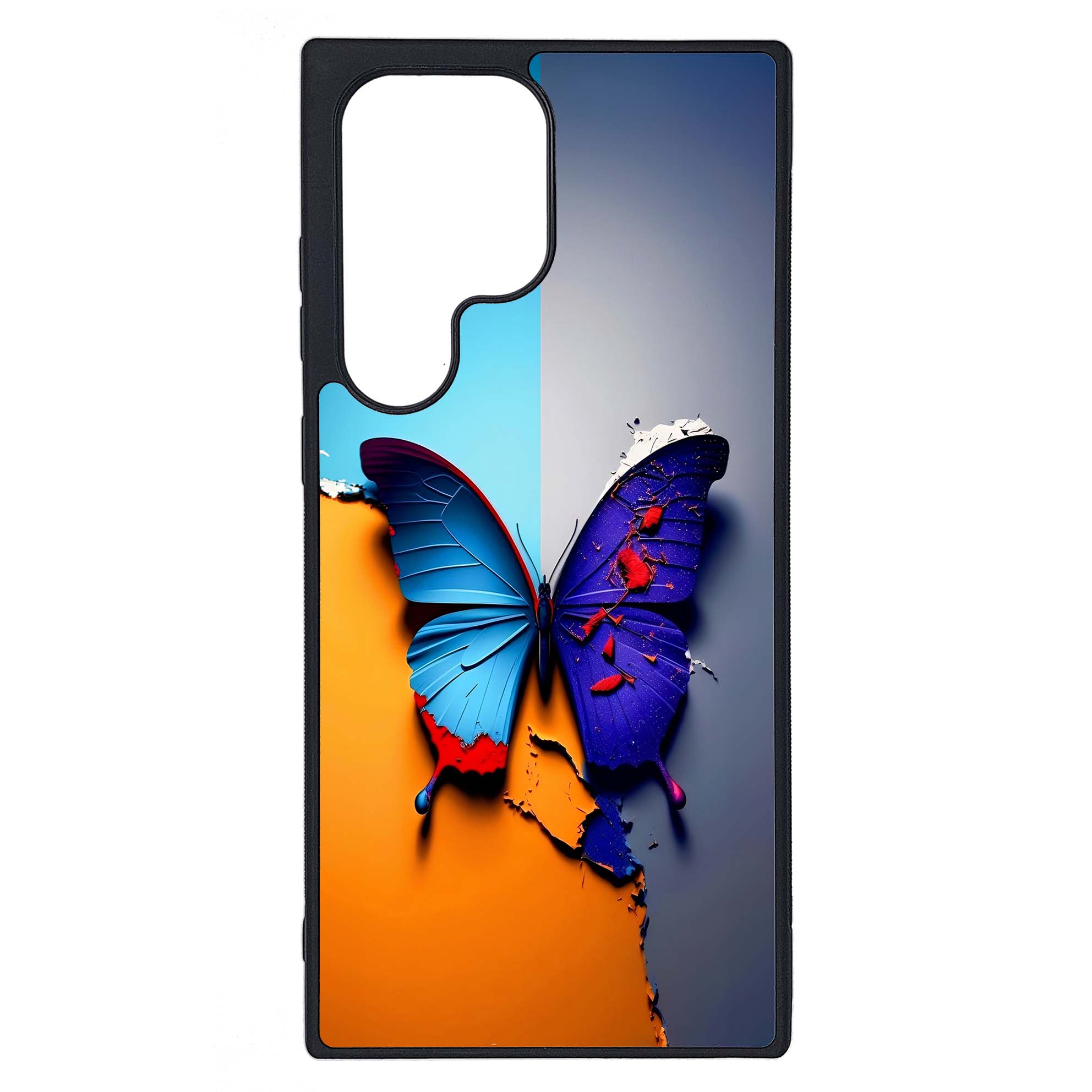 کاور طرح پروانه کد G-145 مناسب برای گوشی موبایل سامسونگ Galaxy S23 Ultra