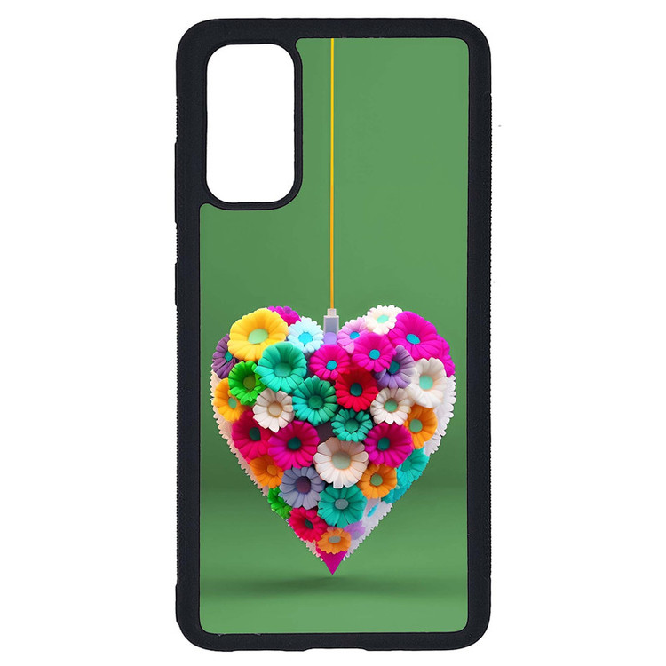 کاور طرح قلبی کد G-146 مناسب برای گوشی موبایل سامسونگ Galaxy S20