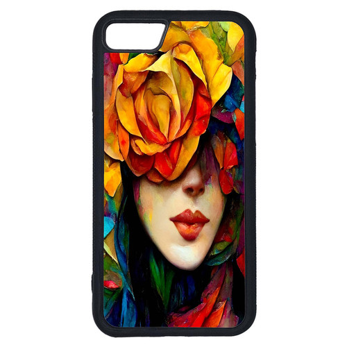 کاور طرح نقاشی چهره کد G-043 مناسب برای گوشی موبایل اپل iPhone 7 / 8