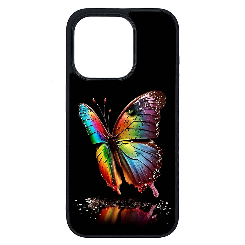 کاور طرح پروانه کد G-038 مناسب برای گوشی موبایل اپل iPhone 15 Pro