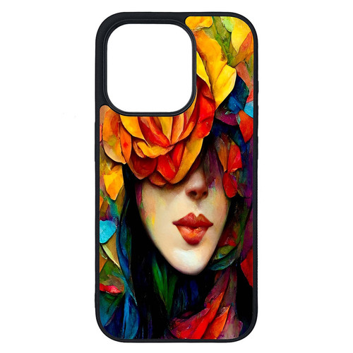 کاور طرح نقاشی چهره کد G-043 مناسب برای گوشی موبایل اپل iPhone 15 Pro