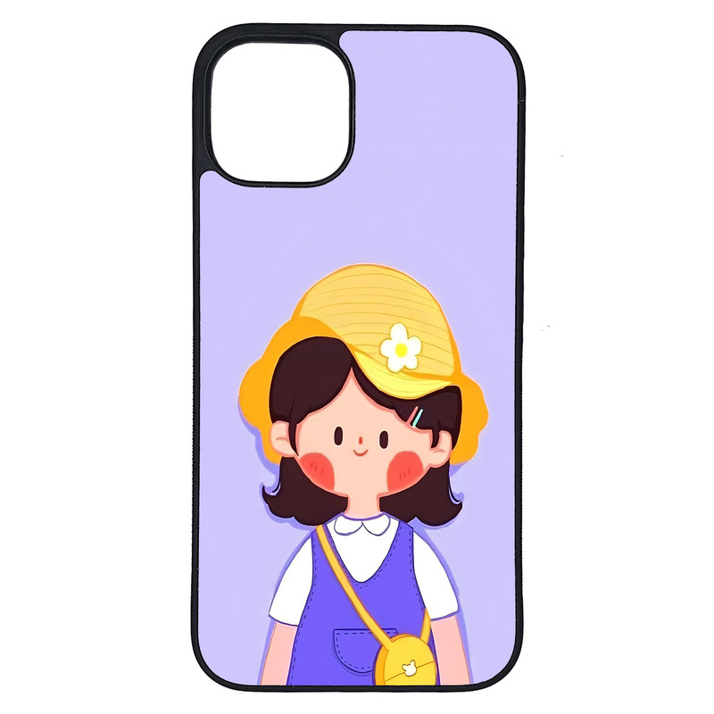 کاور طرح دختر کد G-076 مناسب برای گوشی موبایل اپل iPhone 13