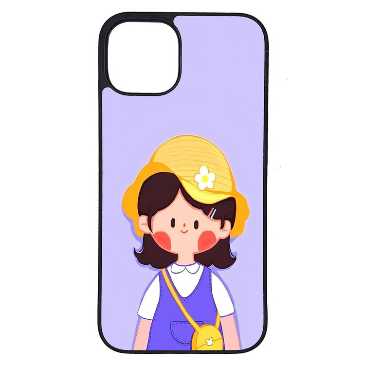 کاور طرح دختر کد G-076 مناسب برای گوشی موبایل اپل iPhone 13