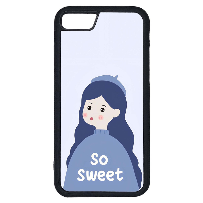 کاور طرح دختر کد G-105 مناسب برای گوشی موبایل اپل iPhone 7 / 8