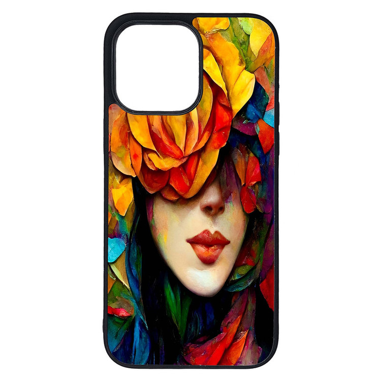 کاور طرح نقاشی چهره کد G-043 مناسب برای گوشی موبایل اپل iPhone 15 Pro Max
