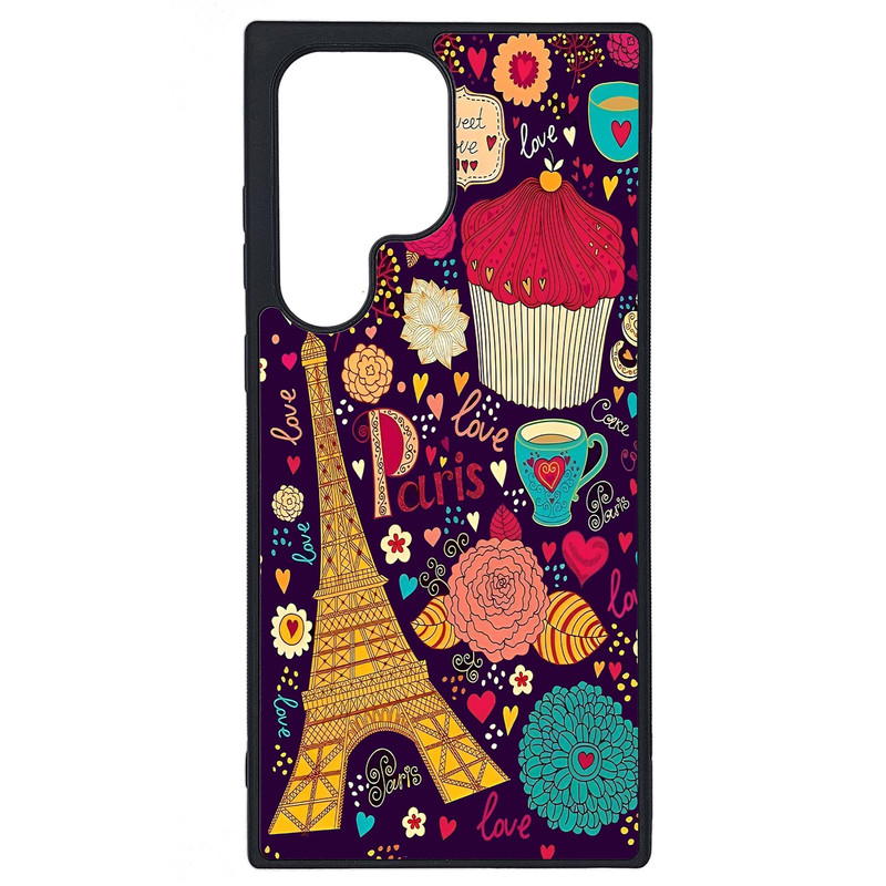 کاور طرح پاریس کد G-052 مناسب برای گوشی موبایل سامسونگ Galaxy S23 Ultra