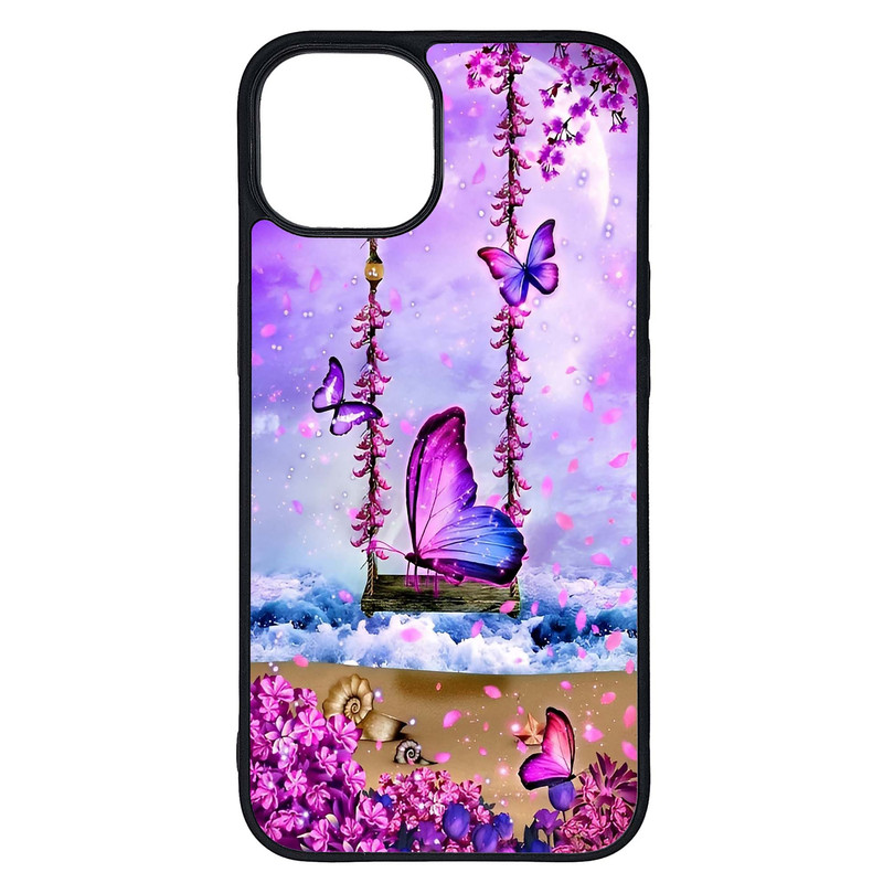 کاور طرح پروانه کد G-028 مناسب برای گوشی موبایل اپل iPhone 14
