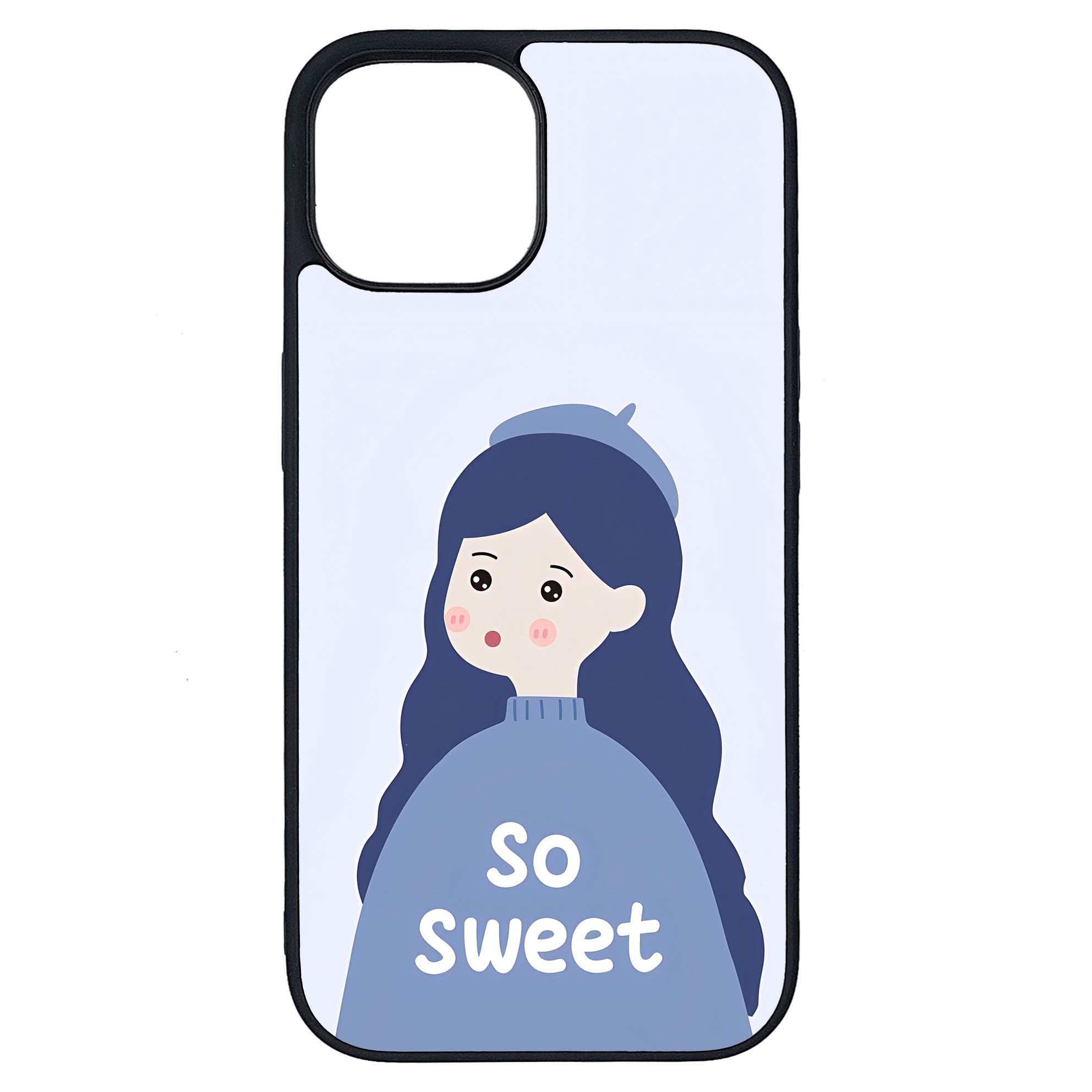 کاور طرح دختر کد G-105 مناسب برای گوشی موبایل اپل iPhone 15