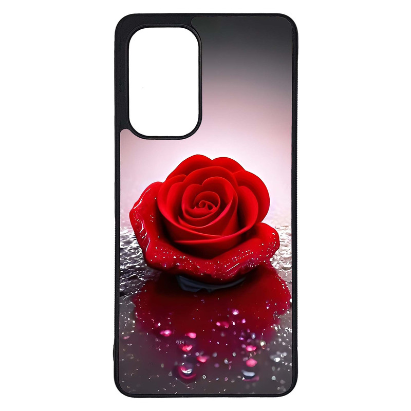 کاور طرح گل رز کد G-024 مناسب برای گوشی موبایل سامسونگ Galaxy A53 / A53 5G