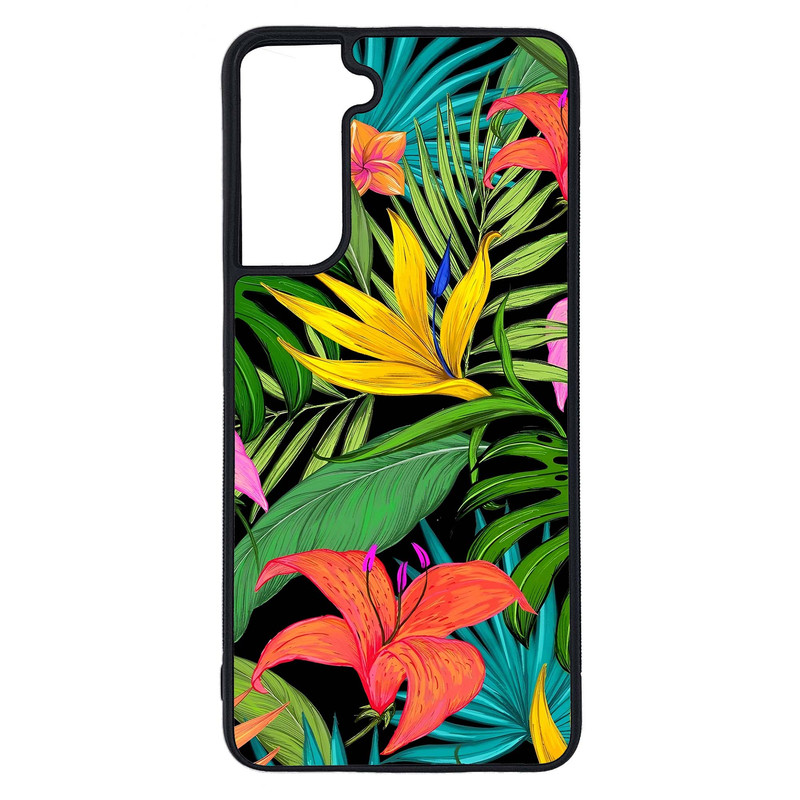 کاور طرح گل کد G-056 مناسب برای گوشی موبایل سامسونگ Galaxy S21