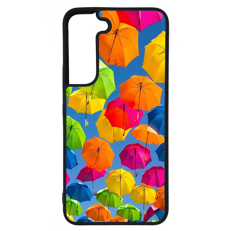 کاور طرح چترهای رنگی کد G-165 مناسب برای گوشی موبایل سامسونگ Galaxy S22