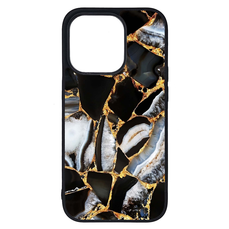 کاور طرح ماربل کد G-027 مناسب برای گوشی موبایل اپل iPhone 14 Pro