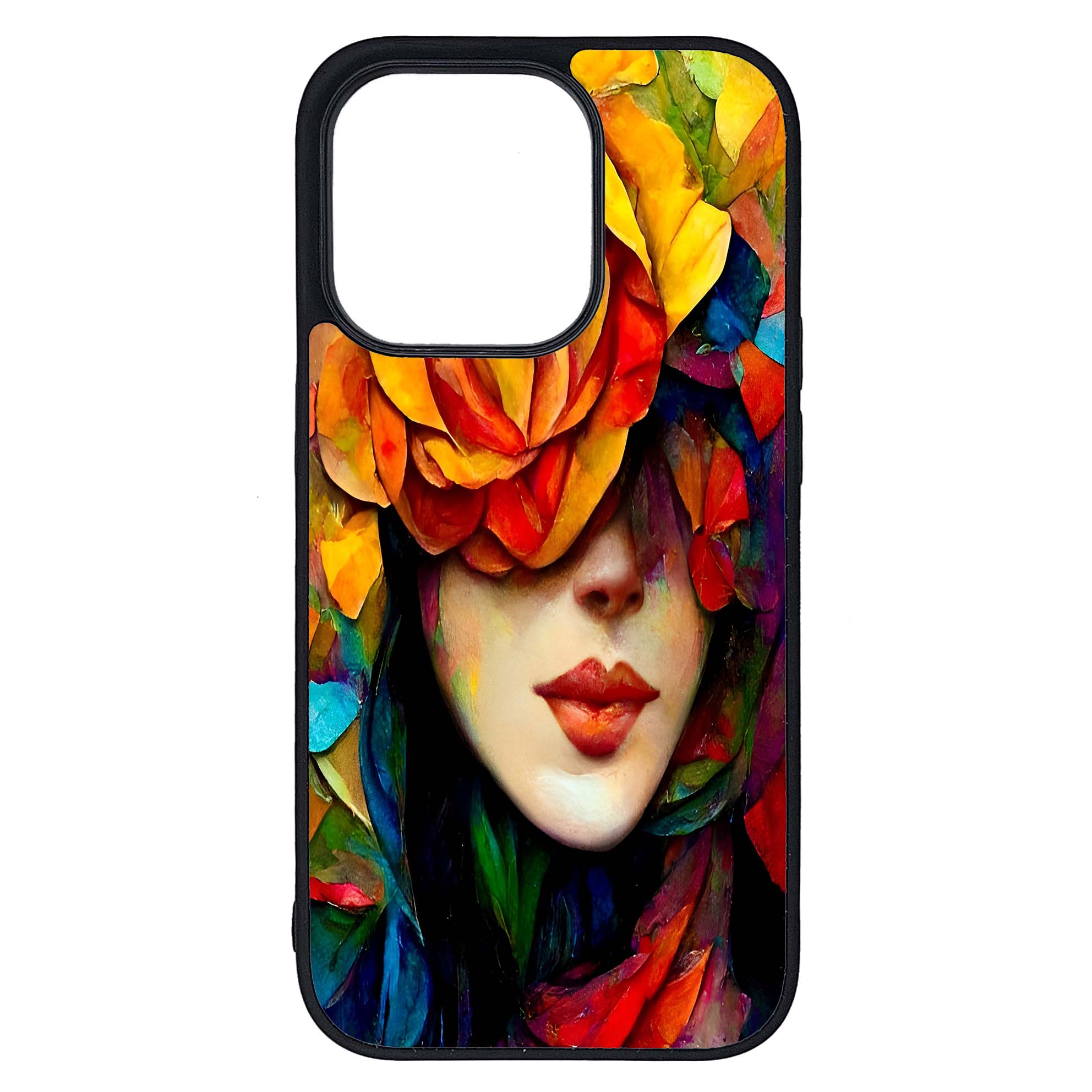 کاور طرح نقاشی چهره کد G-043 مناسب برای گوشی موبایل اپل iPhone 14 Pro