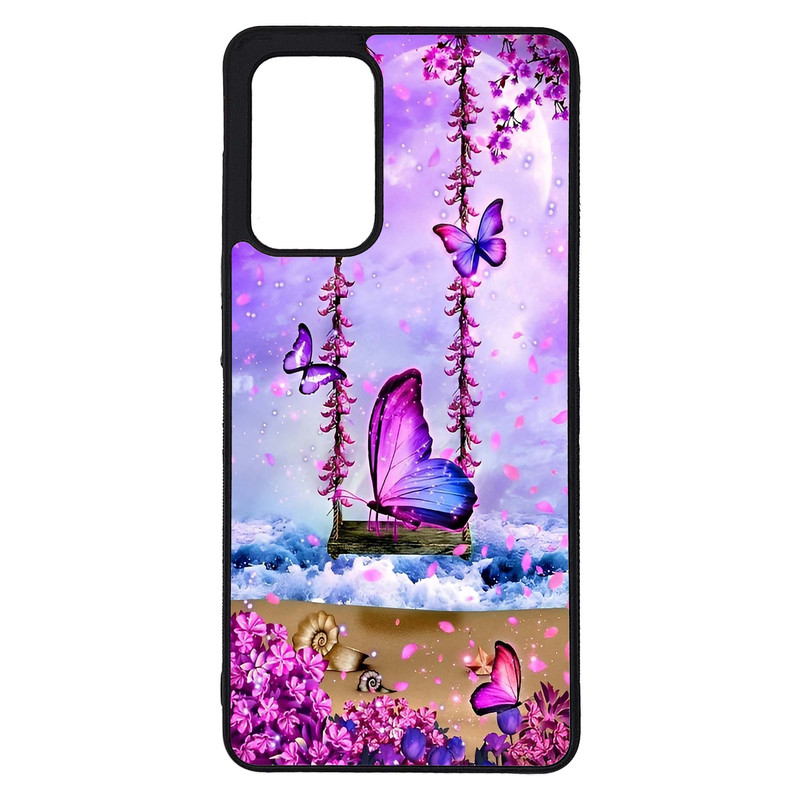 کاور طرح پروانه کد G-028 مناسب برای گوشی موبایل سامسونگ Galaxy A72 / A72 5G