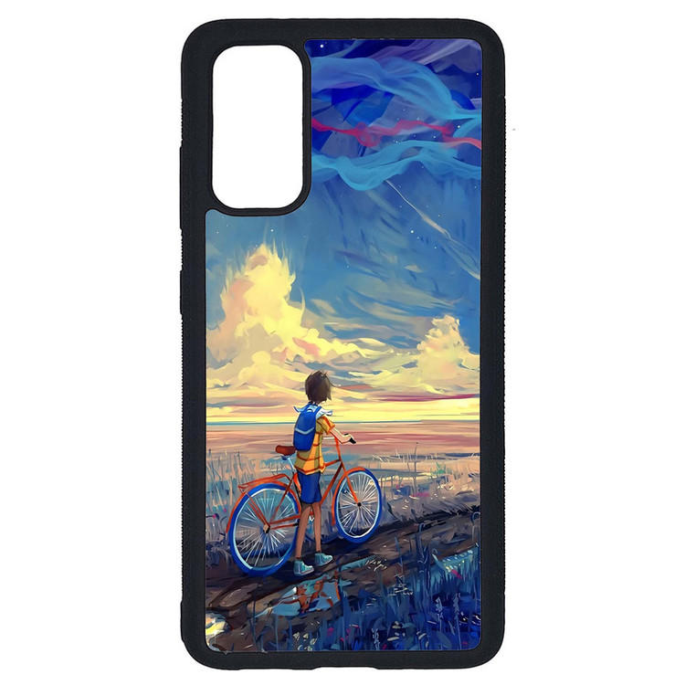 کاور طرح نقاشی کد G-047 مناسب برای گوشی موبایل سامسونگ Galaxy S20