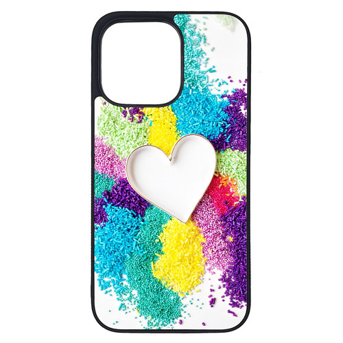 کاور طرح قلبی کد G-149 مناسب برای گوشی موبایل اپل iPhone 13 Pro