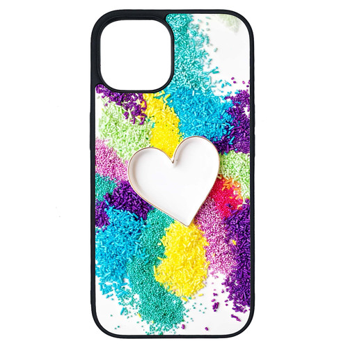کاور طرح قلبی کد G-149 مناسب برای گوشی موبایل اپل iPhone 15