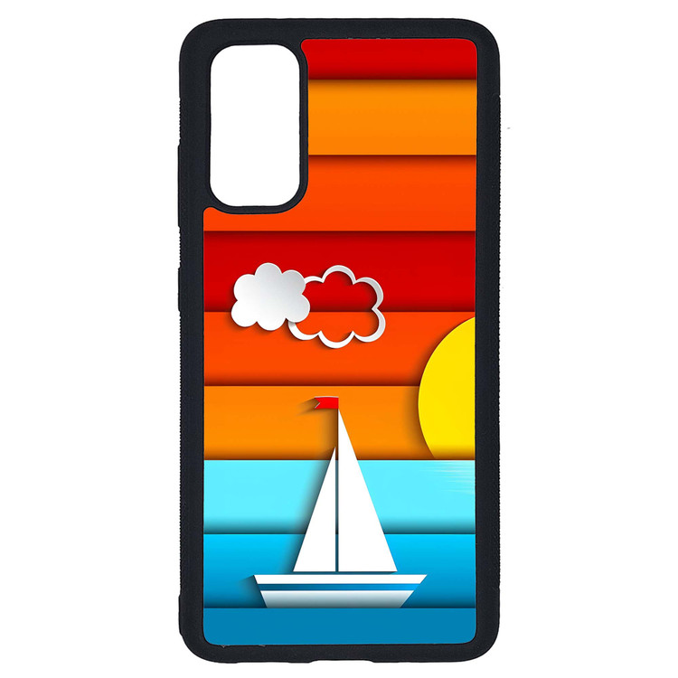 کاور طرح قایق کد G-140 مناسب برای گوشی موبایل سامسونگ Galaxy S20