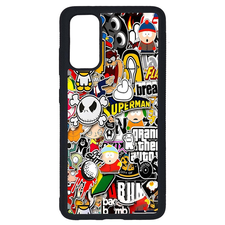 کاور طرح Grafitty کد G-050 مناسب برای گوشی موبایل سامسونگ Galaxy S20