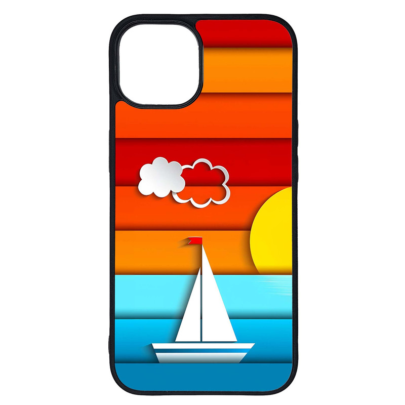 کاور طرح قایق کد G-140 مناسب برای گوشی موبایل اپل iPhone 14