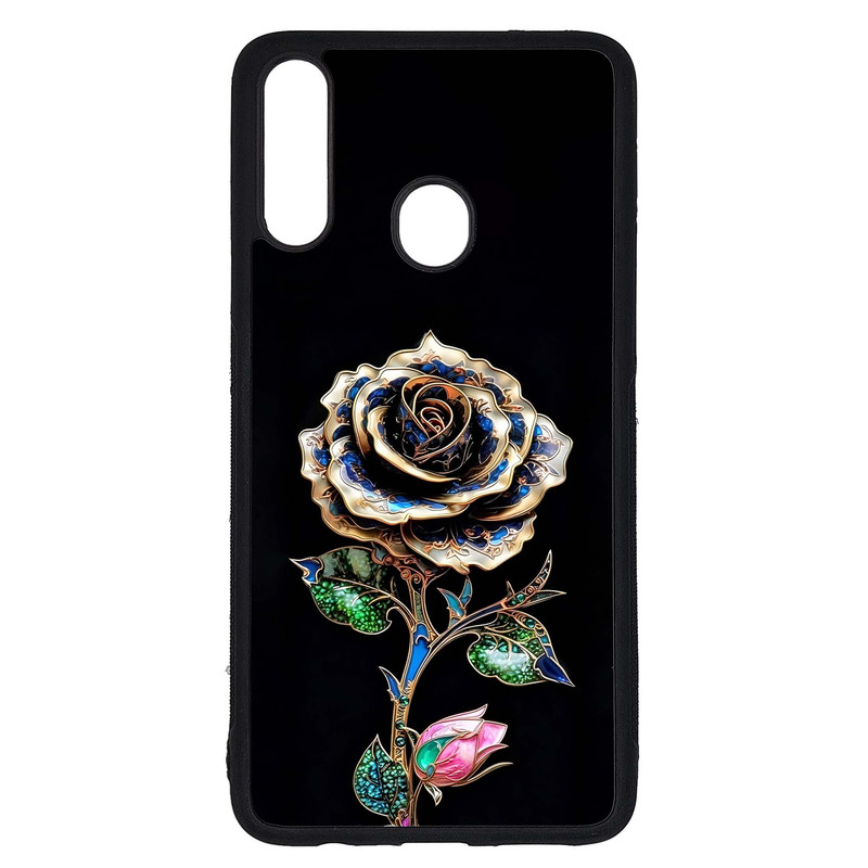 کاور طرح گل کد G-035 مناسب برای گوشی موبایل سامسونگ Galaxy A20s