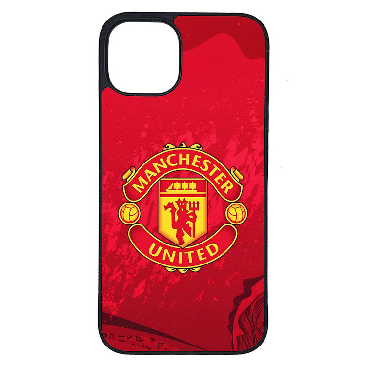 کاور طرح تیم منچستر یونایتد Manchester United کد G-190 مناسب برای گوشی موبایل اپل iPhone 13