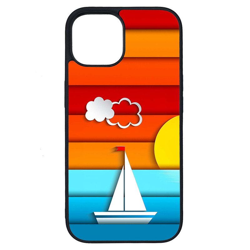 کاور طرح قایق کد G-140 مناسب برای گوشی موبایل اپل iPhone 15