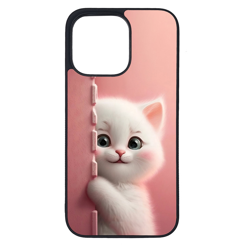 کاور طرح بچه گربه کد G-222 مناسب برای گوشی موبایل اپل iPhone 13 Pro