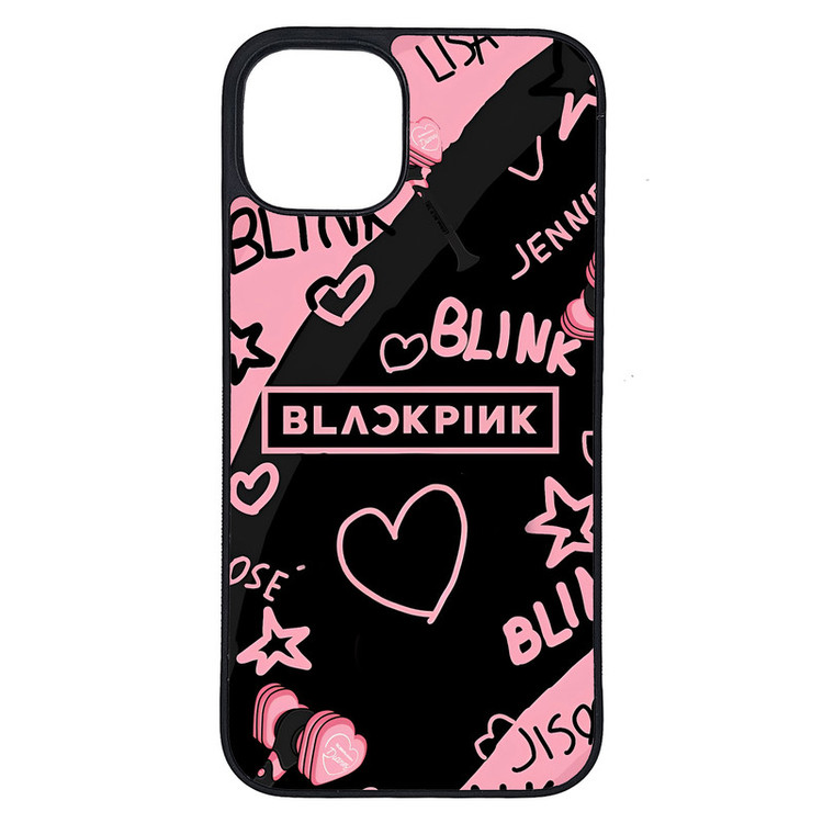 کاور طرح بلک پینک Black Pink کد G-211 مناسب برای گوشی موبایل اپل iPhone 13